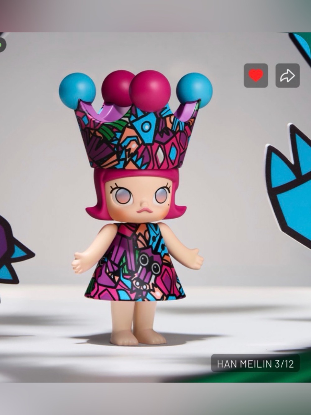 PopMart Royal Molly 100% - Confirmed - Han Meilin - Picture 5 of 5
